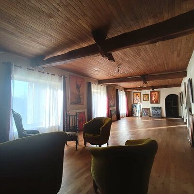 Isabel Mahe im Studio