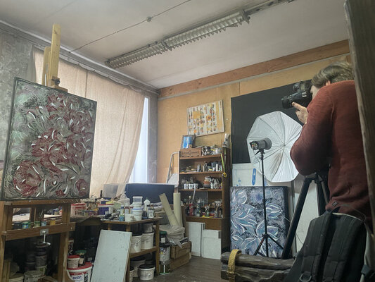 Vasili Zianko in de studio