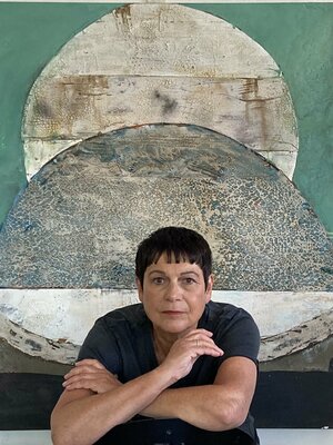 Magdalena Oppelt im Studio