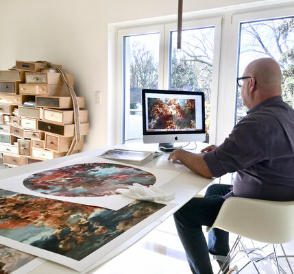 Jason Engelbart in de studio