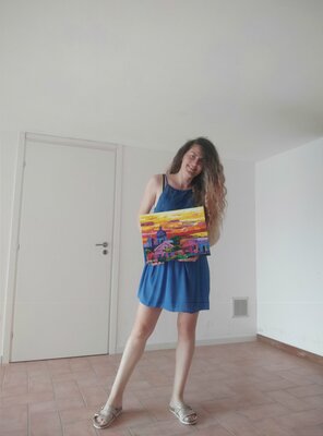 Vanya Georgieva im Studio