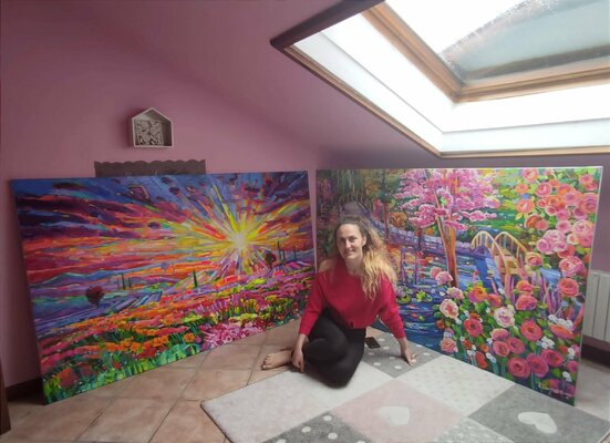 Vanya Georgieva im Studio