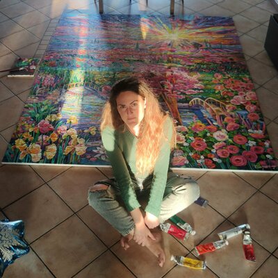 Vanya Georgieva im Studio