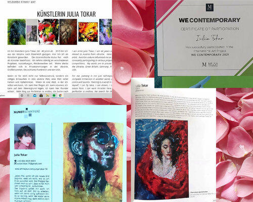 Julia (Iuliia) Tokar im Studio: about me