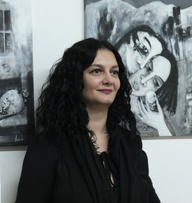Anna Soghomonyan im Studio
