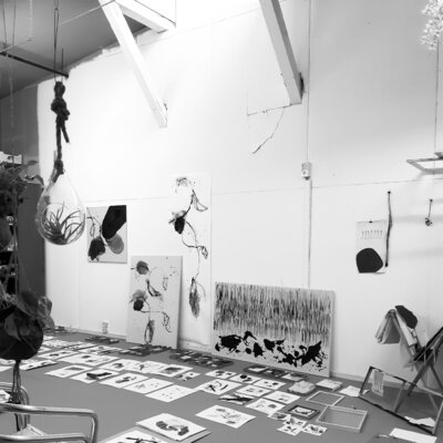 Natacha Di Nucci en el estudio