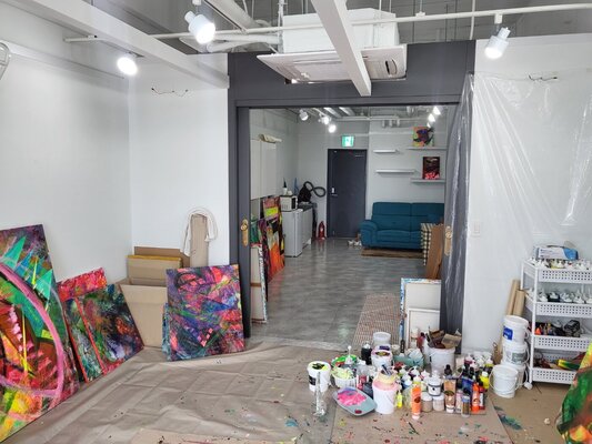 Eunice Kim im Studio
