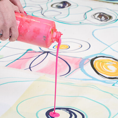 Elke Jungbluth in the Studio