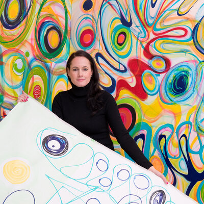 Elke Jungbluth in the Studio