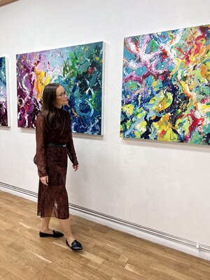 Ruzica Sola im Studio: Atelier Köln Süd