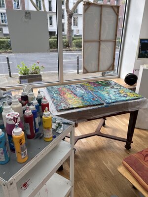 Ruzica Sola im Studio: Atelier Köln Süd