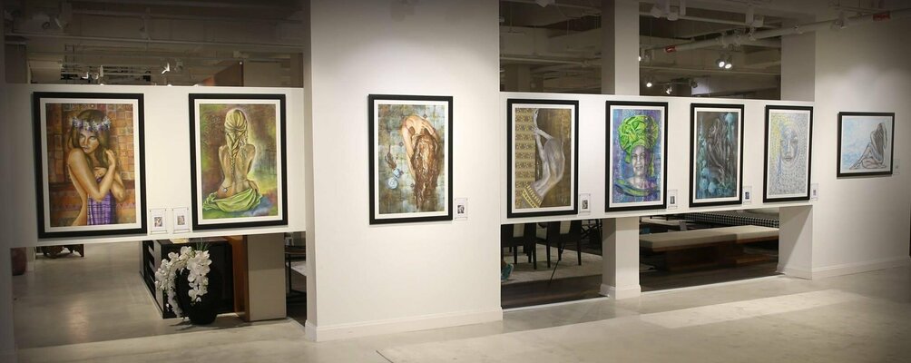 Randa Hijazi en el estudio