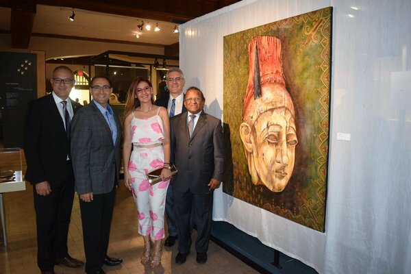 Randa Hijazi en el estudio