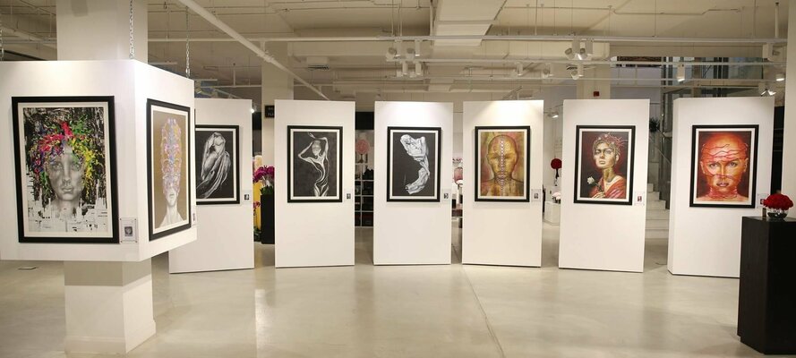 Randa Hijazi en el estudio