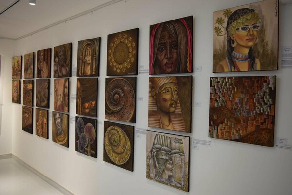 Randa Hijazi en el estudio