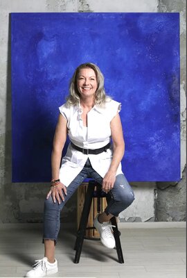 Isabel Kleinert im Studio