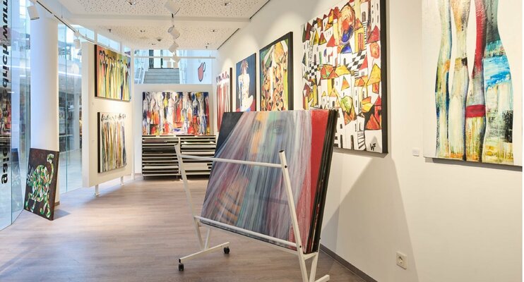 Friedrich Wurm dans le studio