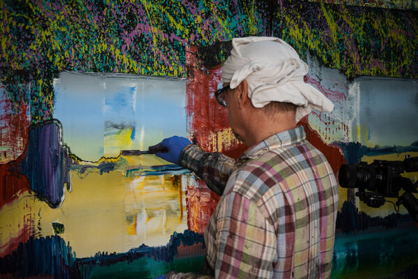 Dietmar Brixy im Studio