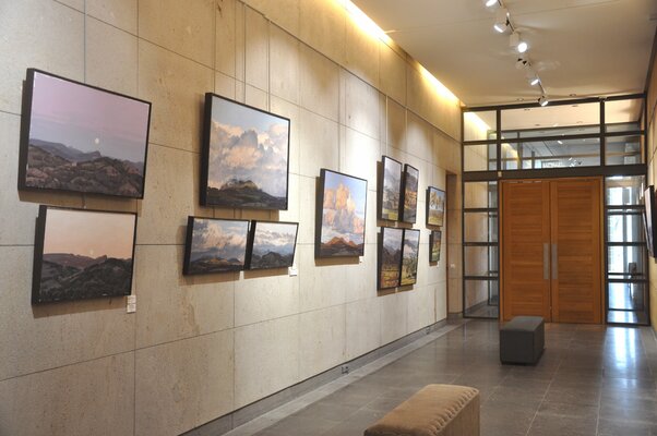 Anne Baudequin im Studio: Solo show,  HÔTEL DÉPARTEMENTAL de Haute-Loire - Le Puy-en-Velay, France