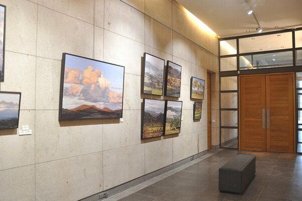 Anne Baudequin im Studio: Solo show,  HÔTEL DÉPARTEMENTAL de Haute-Loire - Le Puy-en-Velay, France