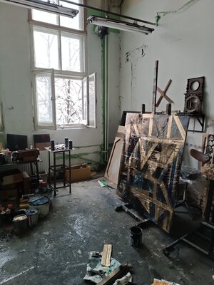 Gustavs Filipsons nello studio