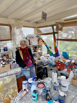 Brigitte Dravet im Studio: Mon environnement