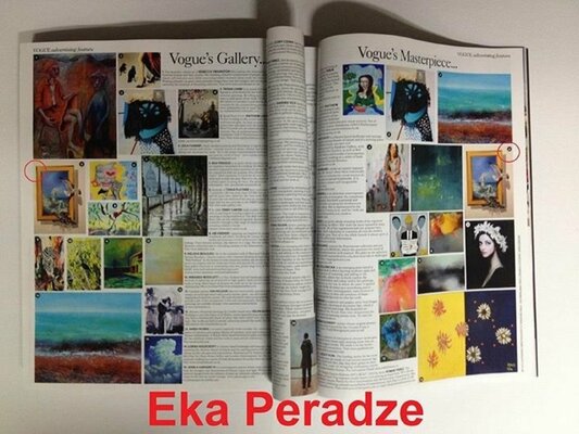 Eka Peradze im Studio