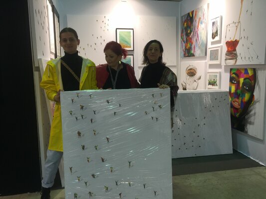 Eka Peradze im Studio