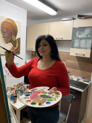 Eka Peradze im Studio