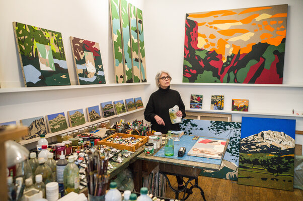 Clara Ramirez Katz in the Studio: L'artiste dans son atelier © Charles Plumey