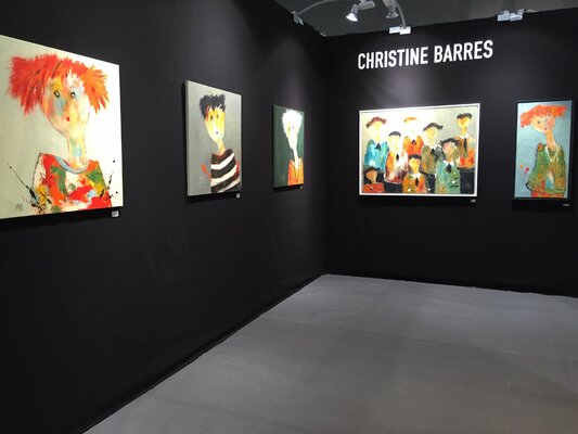 Christine Barres in de studio: Art3F Mulhouse