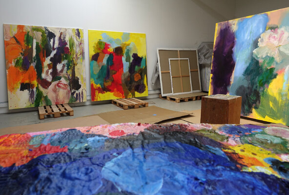 Cosima Gerner nello studio