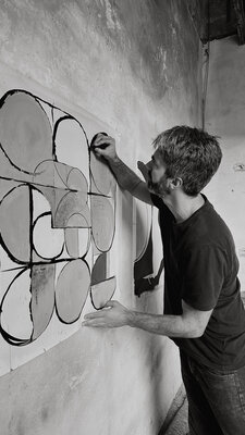Marco Opel in de studio