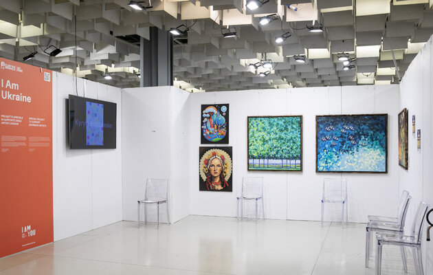 Valentyna Kniazieva im Studio