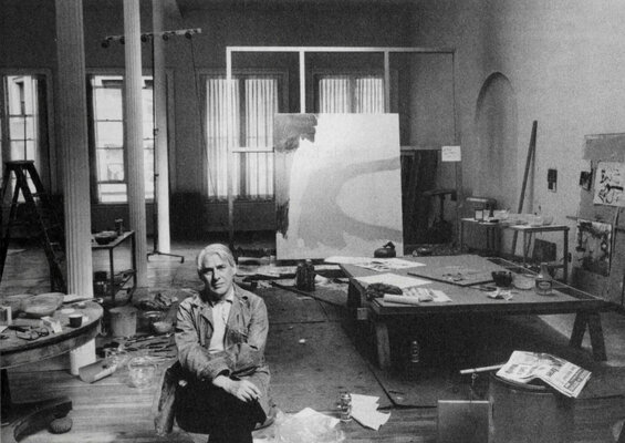 Willem de Kooning in the Studio