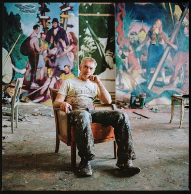 Neo Rauch in the Studio