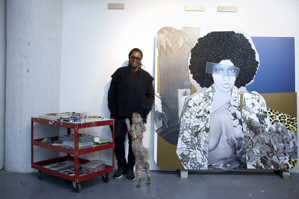 Mickalene Thomas in the Studio