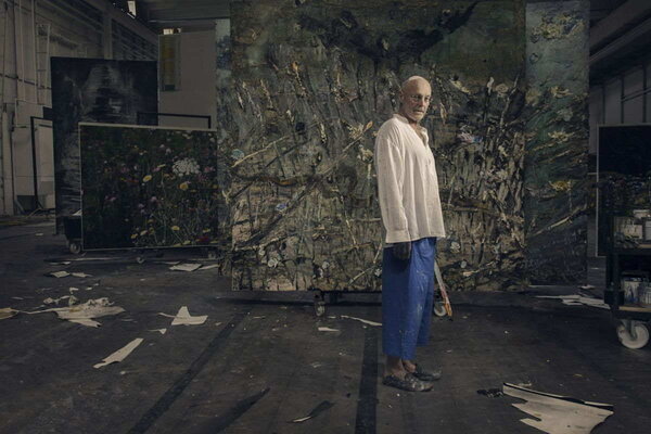 Anselm Kiefer in the Studio