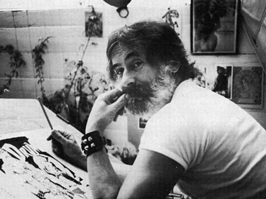 Bill Ward in the Studio
