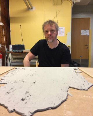 Johan Söderström im Studio