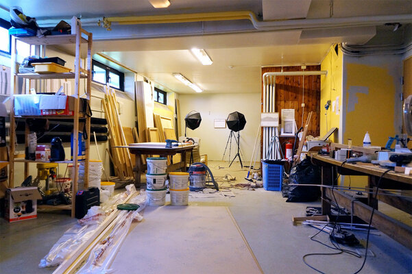 Johan Söderström im Studio