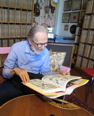 Robert Crumb in the Studio