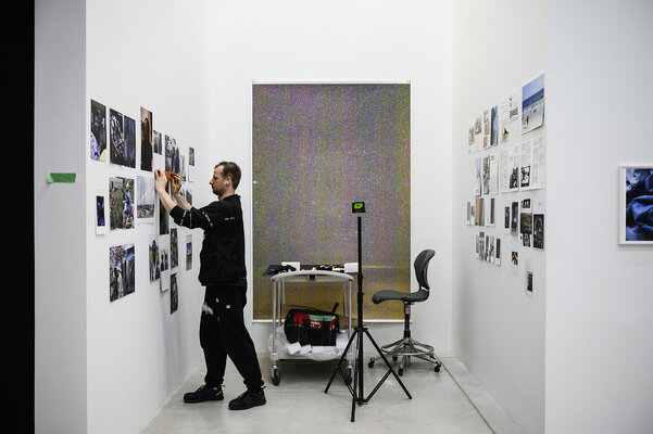 Wolfgang Tillmans in de studio