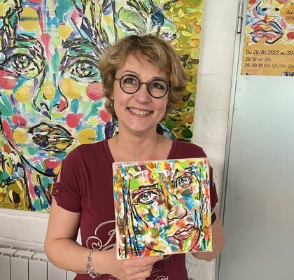 Karine Langevin Kjl im Studio