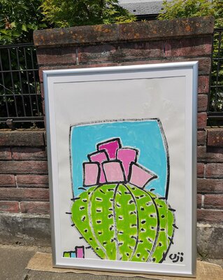 Masahito Uji in de studio: A cactus in bud
