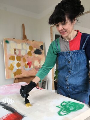 Barbara D’Angelo Månsson in de studio: In my studio