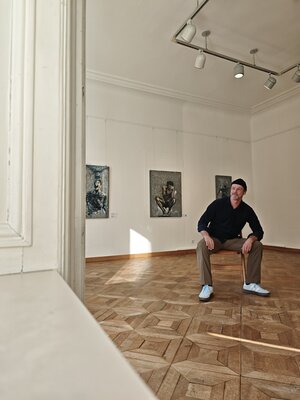 Ralph Schulz dans le studio