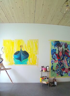 Constantina Seracin nello studio