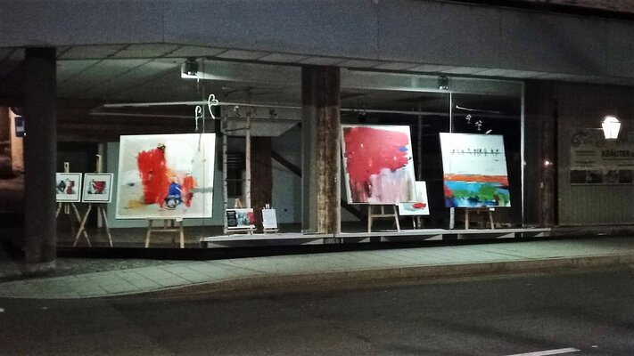 Maria Kammerer in the Studio: Mein Schauraum bei Nacht!