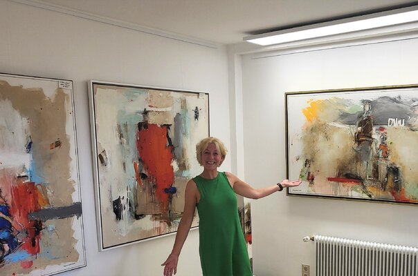 Maria Kammerer in the Studio: Mein Atelier!